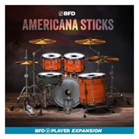 BFD?PLAYER?EXPANSIONS:?AMERICANA?STICKS (BFD PLAYER専用拡張音源)(オンライン納品)(2時間以内に納品)