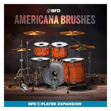 BFD BFD PLAYER EXPANSIONS: AMERICANA BRUSHES (BFD PLAYER専用拡張音源)(オンライン納品)(2時間以内に納品)