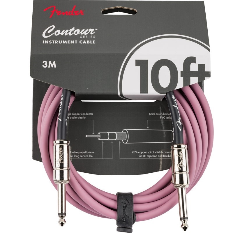 CONTOUR SERIES INSTRUMENT CABLE (10feet/BURGANDY MIST)(#0990571166)の商品画像