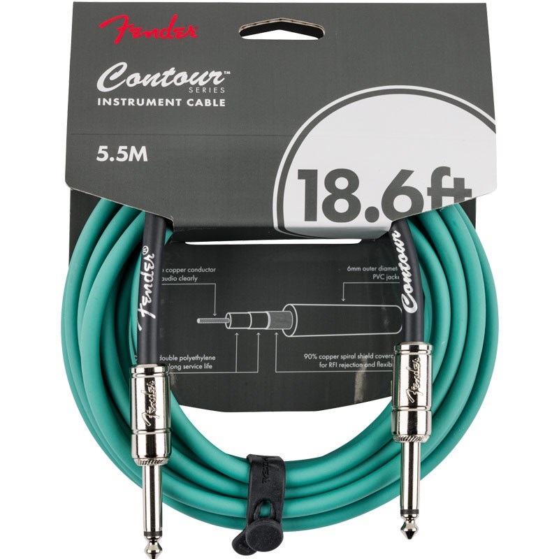 CONTOUR SERIES INSTRUMENT CABLE (18.6feet/SHERWOOD GREEN)(#0990571846)の商品画像