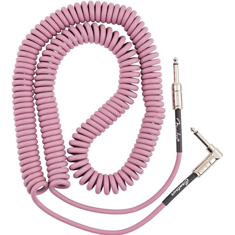 Fender USA CONTOUR SERIES COIL INSTRUMENT CABLE 30FEET (BARGUNDY MIST)(#0990573066)