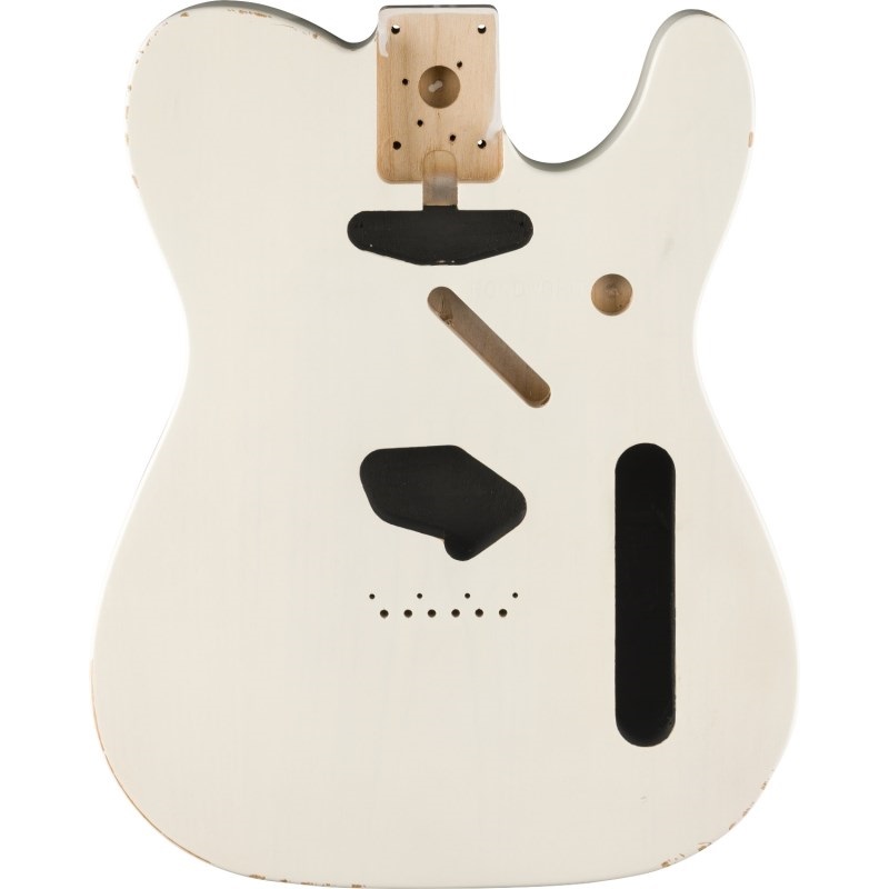 Fender USA Road Worn 50's Telecaster SS Alder Body， White Blonde