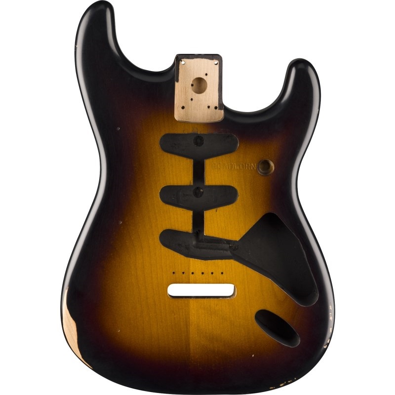 Fender USA Road Worn 50's Stratocaster SSS Alder Body， 2-Tone
