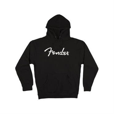 Fender 【創業50周年大決算SALE】 Fender Logo Hoodie， Black， XL [9113017606]