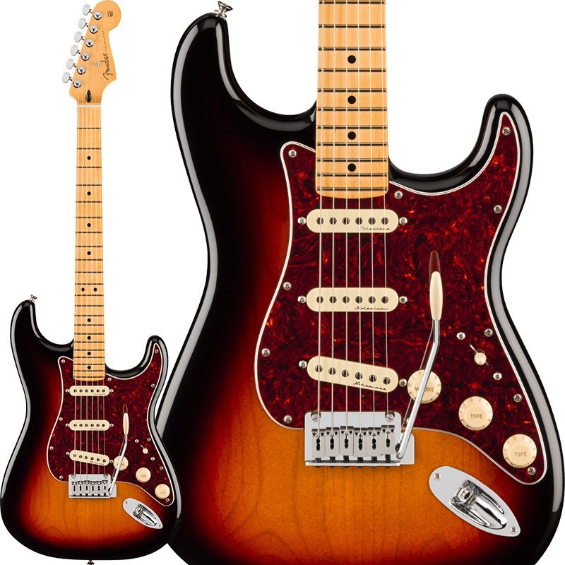 Fender MEX Player II Modified Stratocaster (3 Tone Sunburst/Maple)