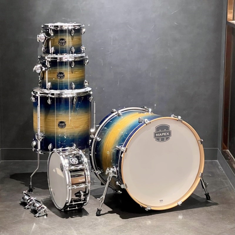 MAPEX AR529SET [ARMORY DRUM SET SHELL PACK/22BD・10TT・12TT・16FT・14SD][Rainforest Burst]【イベント使用特価品】