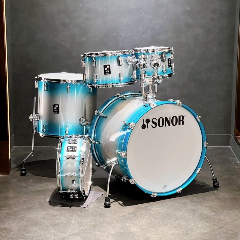 SONOR SN-AQ2SG #ASB [AQ2 STAGE Shell Set / Aqua Silver Burst] 【シンバル、ハードウェア別売】【店頭展示特価品】