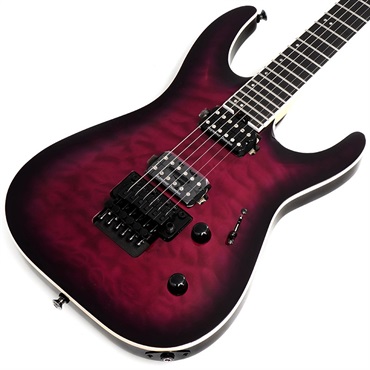Jackson Pro Plus Series Dinky DKAQ (Transparent Purple Burst/Ebony