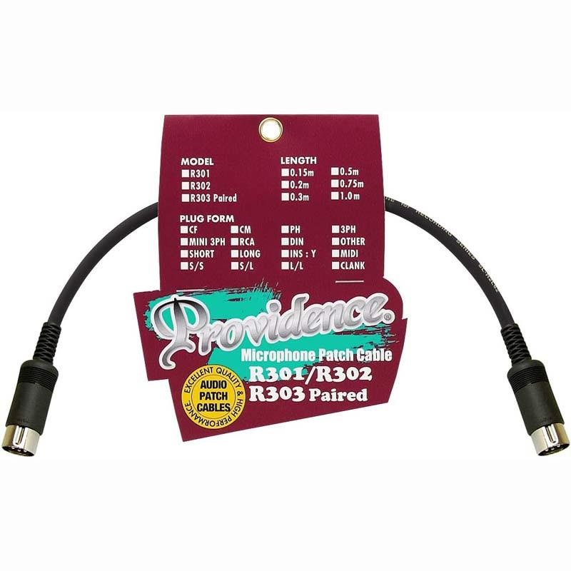 Providence 【創業50周年大決算SALE】R302 MIDI 0.2m (MIDIケーブル)【在庫1本限り！パッケージ破れ特価】