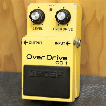 BOSS VINTAGE OD-1 Over Drive Black Screw '83
