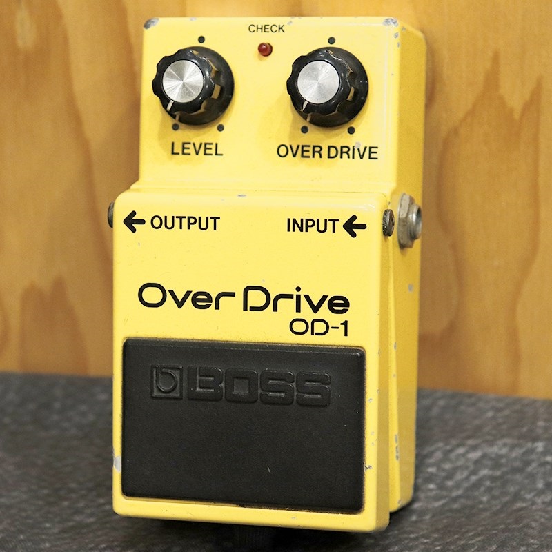 BOSS VINTAGE OD-1 Over Drive Black Screw '83