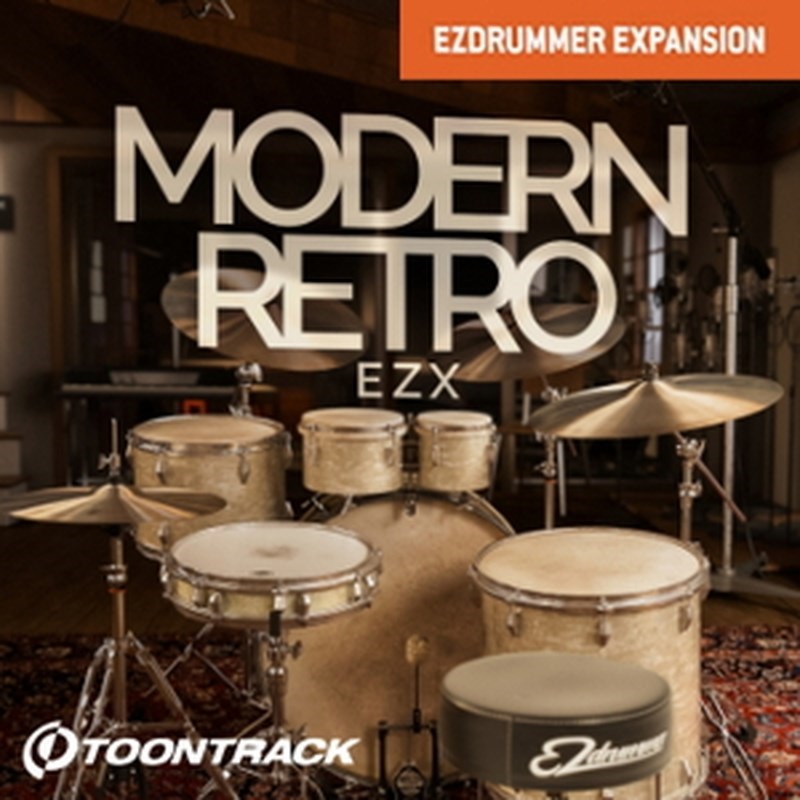 TOONTRACK EZX - MODERN RETRO(オンライン納品)(2時間以内に納品)