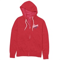 GA-USA-HOOD-RED-LG Gibson USA Fullzip Hoodie Red Exclusive (LARGE)