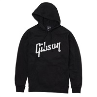 GA-HOOD-BLK-XL Gibson Logo Hoodie Black (EXTRA LARGE)