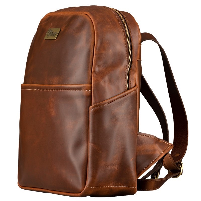Gibson LIFTON-BPK-BRN Lifton Leather Backpack Brown ｜イケベ楽器店