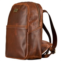 LIFTON-BPK-BRN Lifton Leather Backpack Brown