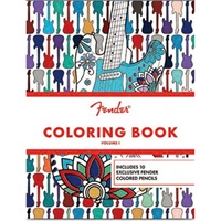【創業50周年大決算SALE】 FCB-8302 FENDER COLORING BOOK VOLUME 1