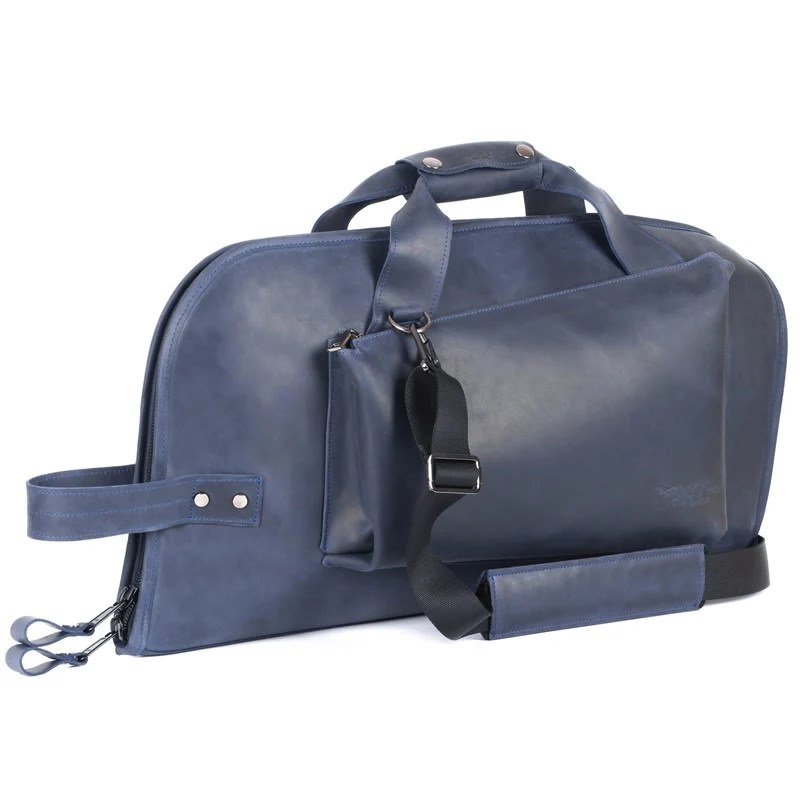 シングル フリューゲルホルン用ソフトケース CrazyHorse DarkBlue (ダークブルー)【史上最大決算セール】の商品画像