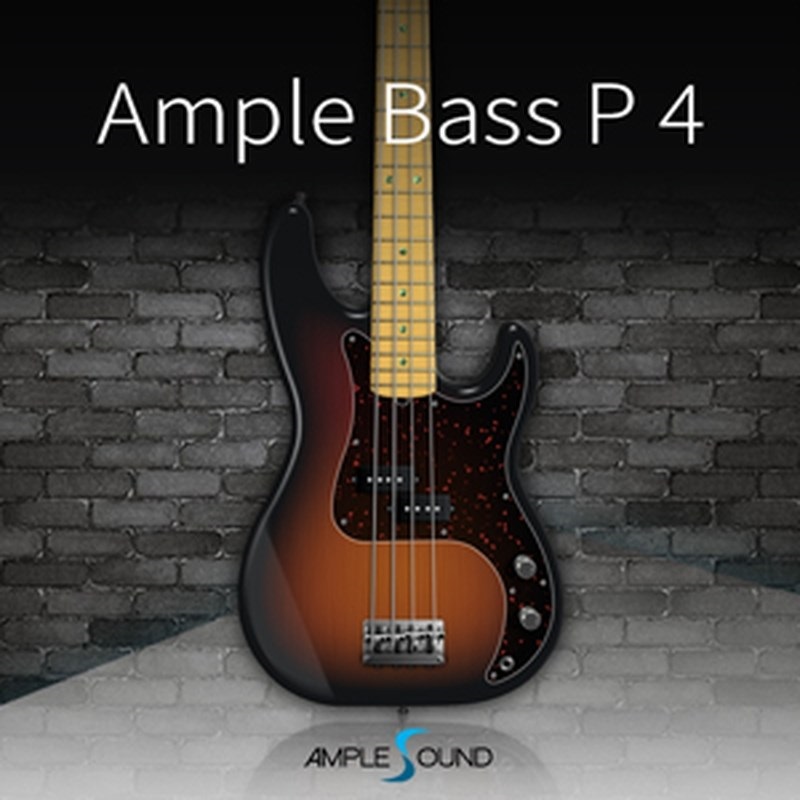 AMPLE SOUND AMPLE BASS P 4(オンライン納品)(2時間以内に納品)