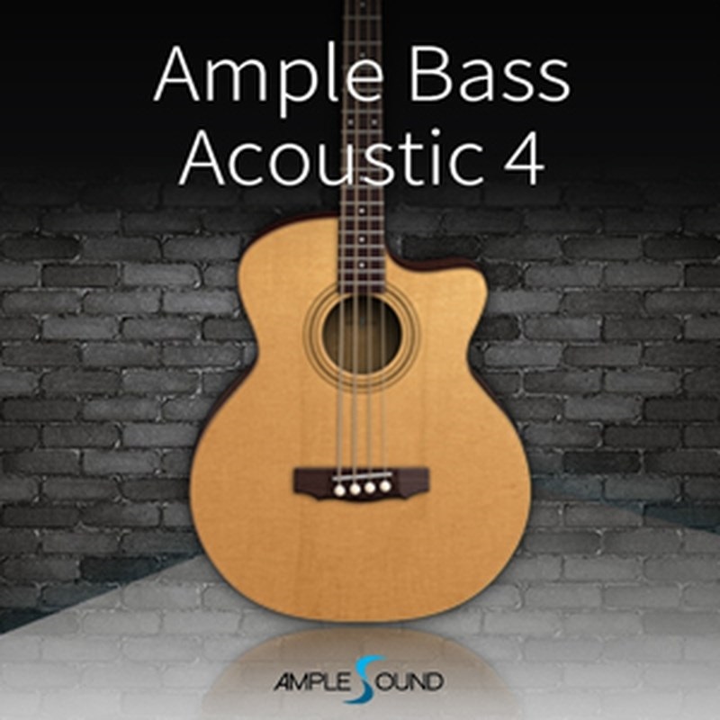 AMPLE SOUND AMPLE BASS ACOUSTIC 4(オンライン納品)(2時間以内に納品)