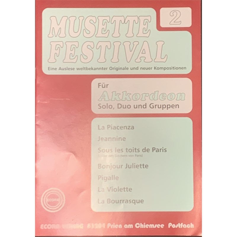 No Brand 【創業50周年大決算SALE】MUSETTEFESTIVAL 2