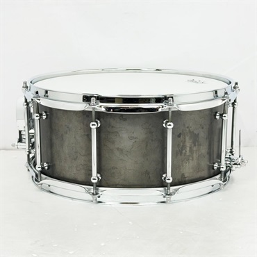 KEPLINGER DRUMS USED 中古 Black Iron Snare Drum 14×6.5