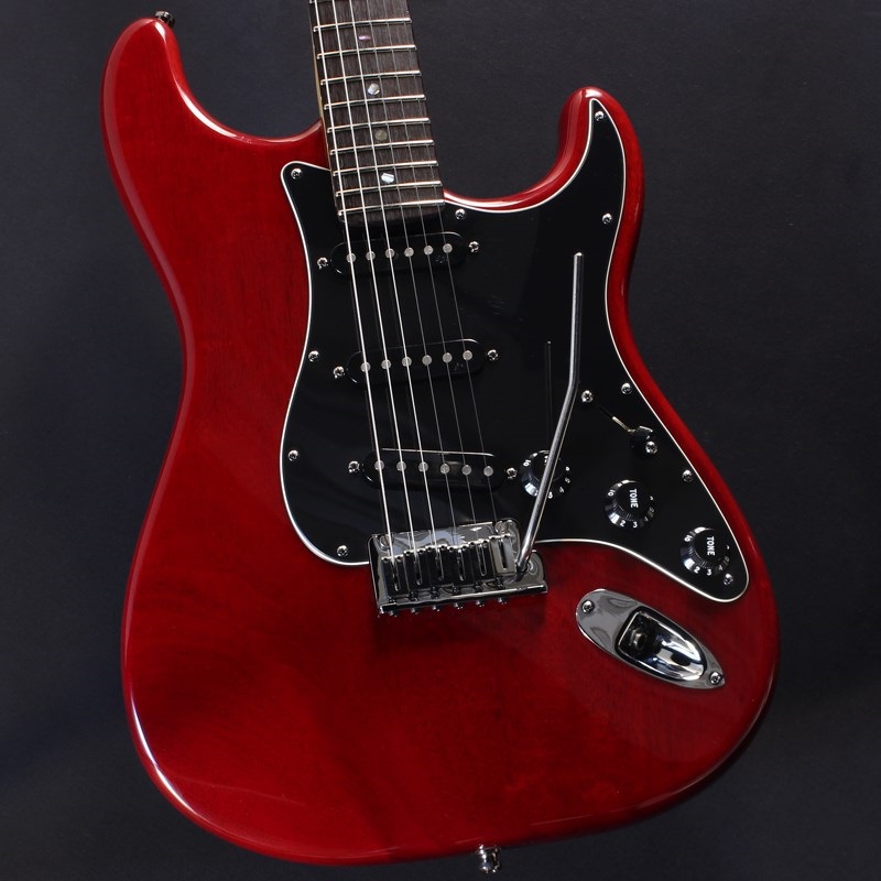 USED 中古 FSR American Deluxe Stratocaster Mahogany Body (Crinson Red Transparent)の商品画像
