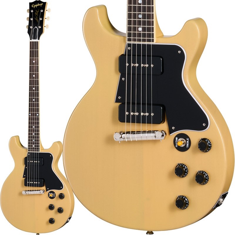 Epiphone Inspired by Gibson Custom Shop 1960 Les Paul Special Double Cut Reissue (TV Yellow)