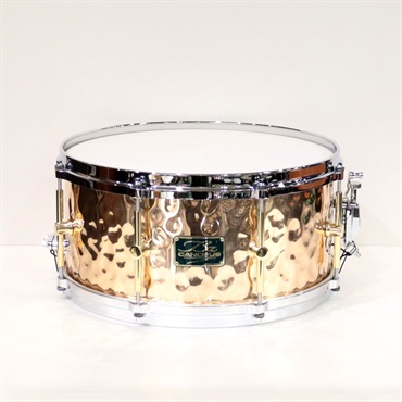 CANOPUS HBZ-1465 [Hammered Bronze Snare Drum 14''×6.5''] ｜イケベ