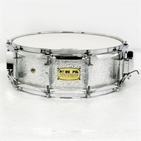 【USED】8ply Maple Snare Drum 14×5 - Silver Sparkle Wrap