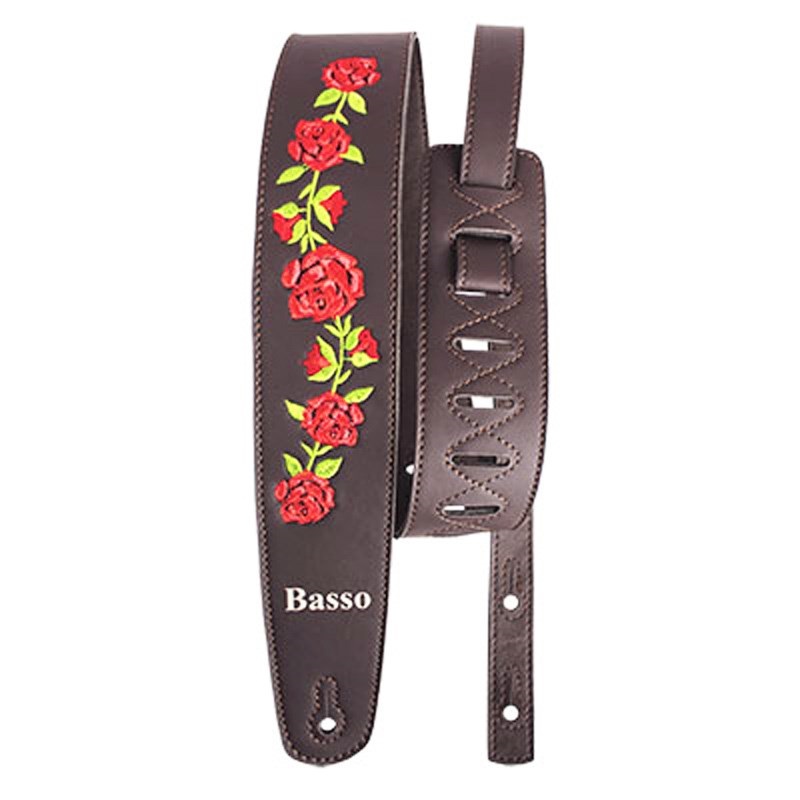 BASSO Basso Embroidered Floral VT FL02 BR