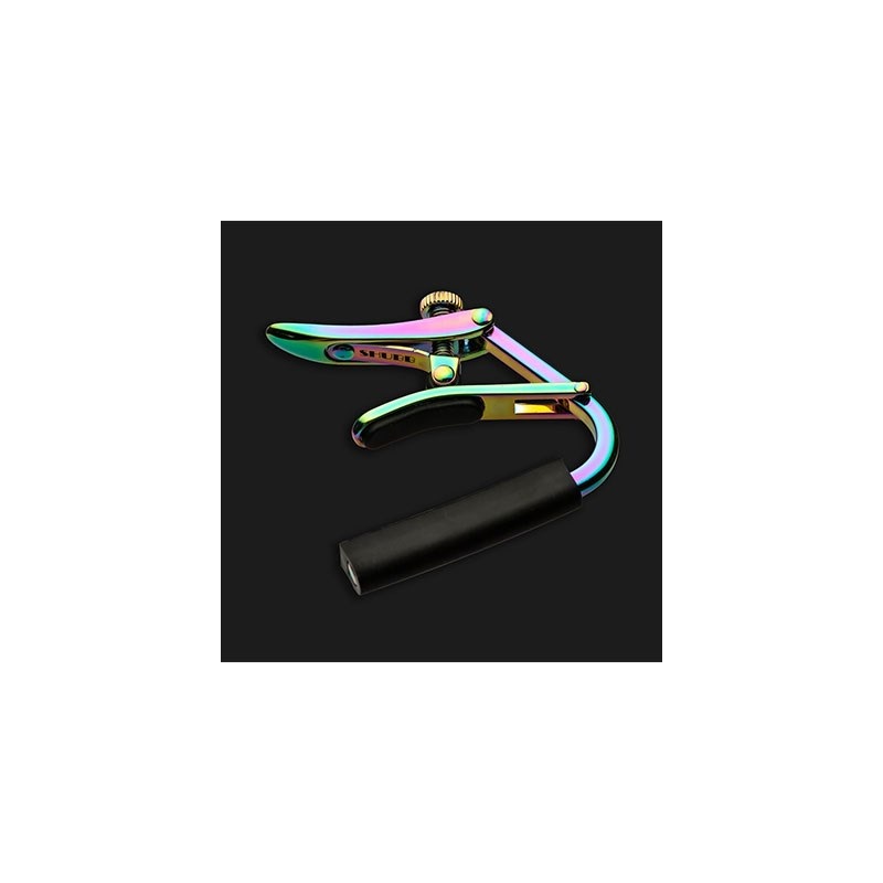 SHUBB steel string guitar capo  Paua Pearl black sleeve シャブ