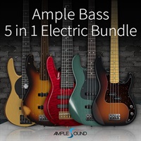 【アンプルサウンドサマーセール！】AMPLE BASS 5 in 1 ELECTRIC BUNDLE(オンライン納品)(2時間以内に納品)