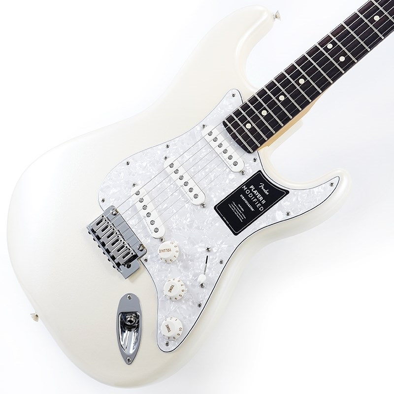 Fender MEX Player II Modified Stratocaster (Olympic Pearl/Rosewood)【Fender The Spring Summer 2025 Campaign】