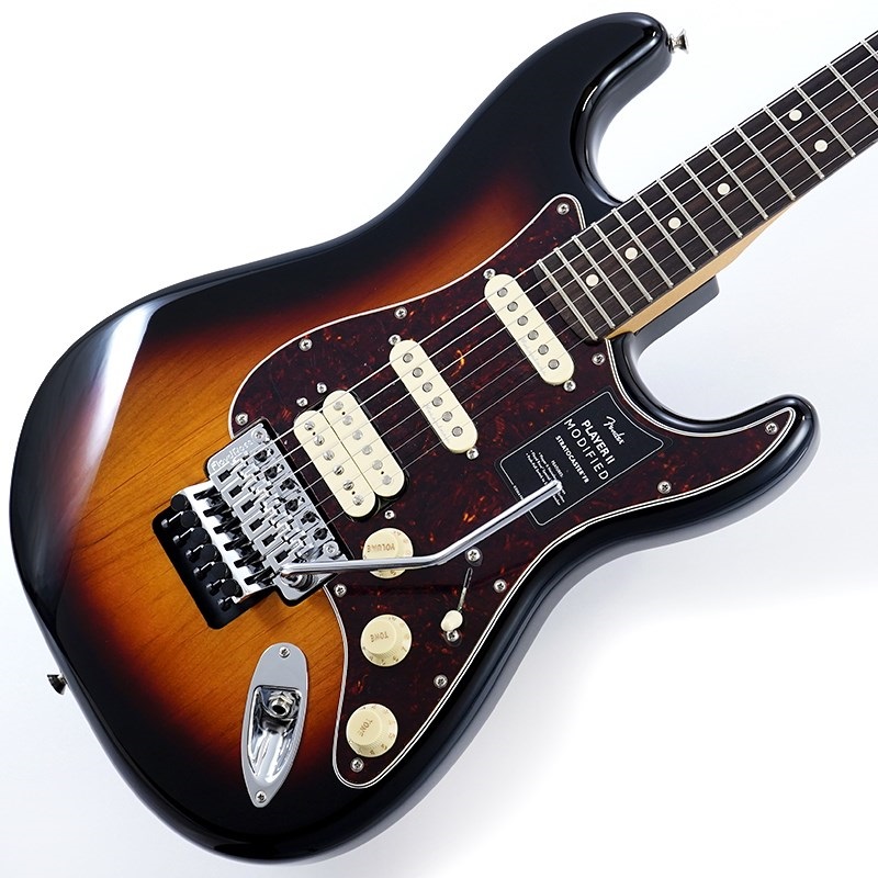 Fender MEX Player II Modified Stratocaster HSS Floyd Rose (3-Color Sunburst/Rosewood)【Fender The Spring Summer 2025 Campaign】