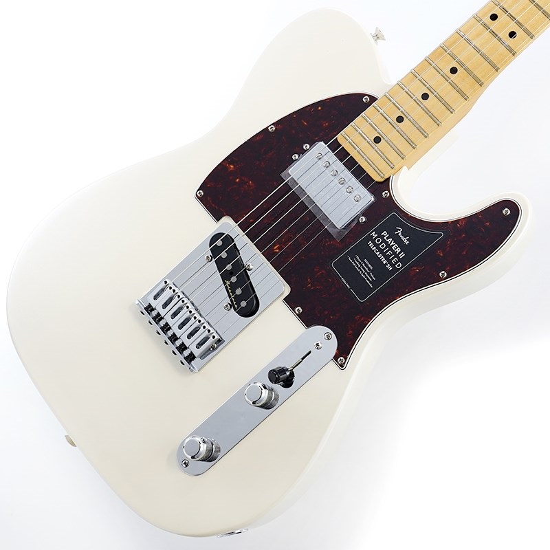 Fender MEX Player II Modified Telecaster SH (Olympic Pearl/Maple)【Fender The Spring Summer 2025 Campaign】