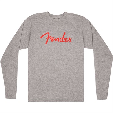 Fender USA 【創業50周年大決算SALE】 FENDER SPAGHETTI LOGO L/S T-SHIRT (Medium)(#9192522406)
