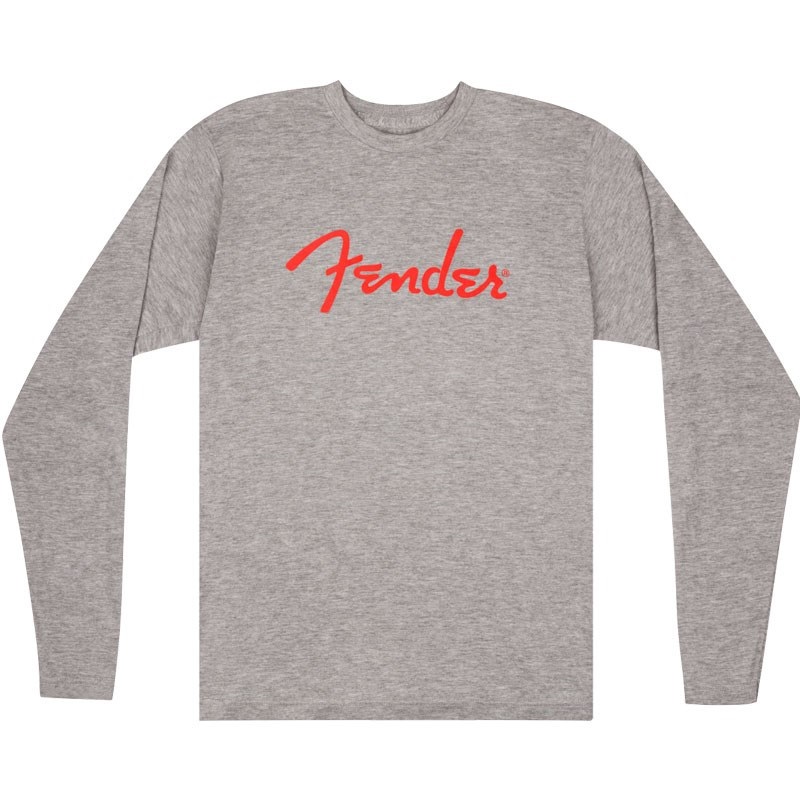Fender USA 【創業50周年大決算SALE】 FENDER SPAGHETTI LOGO L/S T-SHIRT (Medium)(#9192522406)