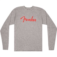 FENDER SPAGHETTI LOGO L/S T-SHIRT (Medium)(#9192522406)