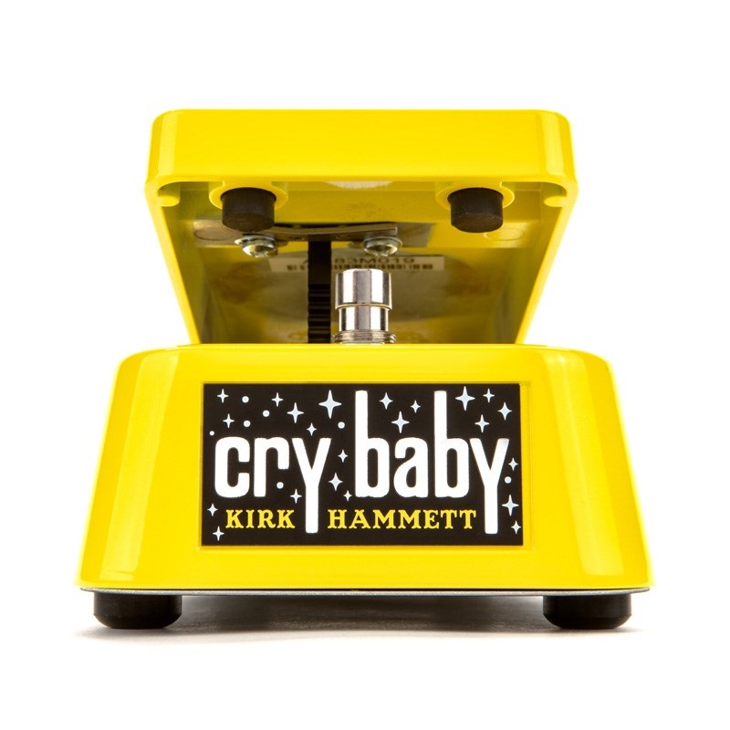Dunlop (Jim Dunlop) KIRK HAMMETT CRY BABY WAH YELLOW SPARKLE EDITION KH95Y【5月入荷予定】
