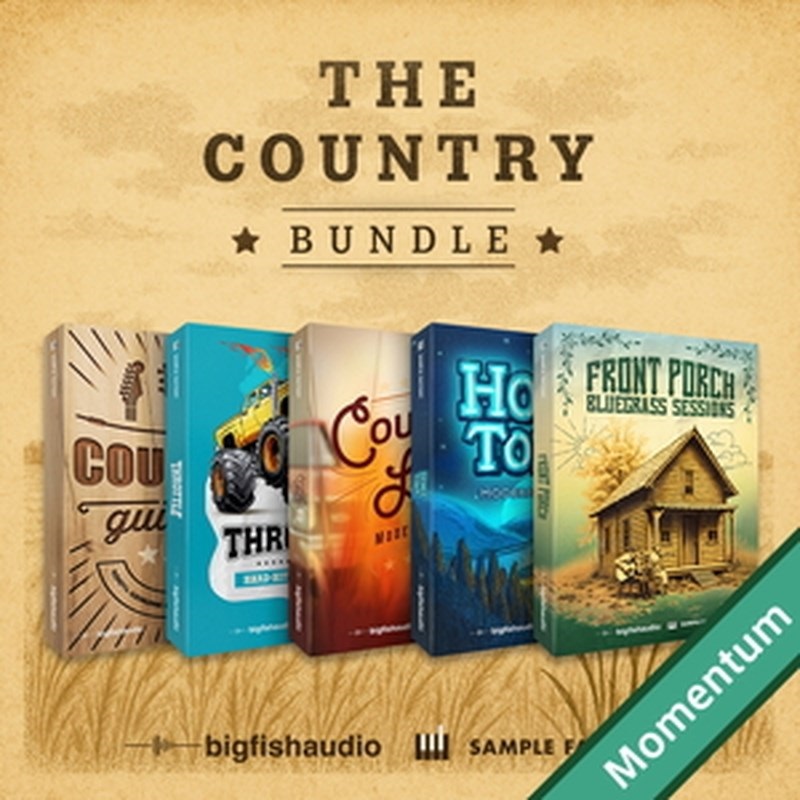 BIG FISH AUDIO THE COUNTRY BUNDLE MMT(オンライン納品)(2時間以内に納品)