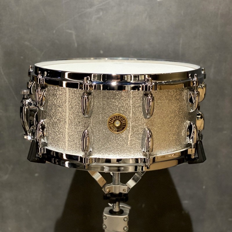 GRETSCH GRNT-6514S-2CL 012 [USA Custom Series 14×6.5 / Silver Sparkle][42本スネアワイヤー仕様]