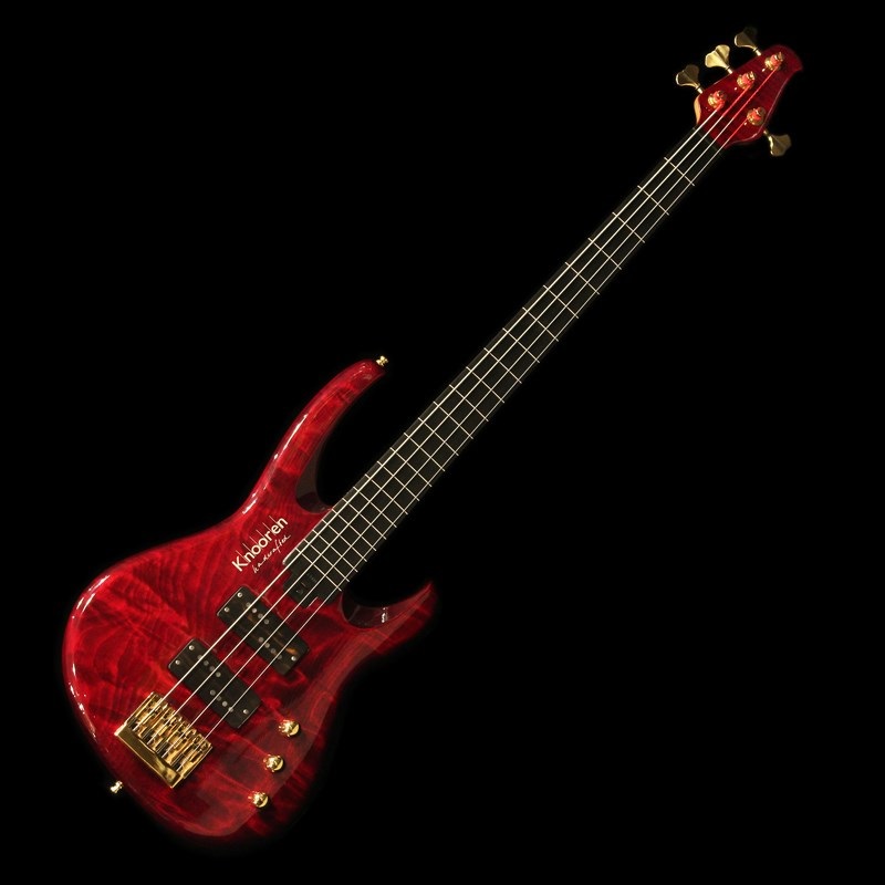 Knooren 【USED】 KN4 Fretless (Flamed Japanese Tochi Top / T-Red)