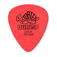 12枚セット PP418P050 418R Tortex Standard Picks 0.50mm(Red)