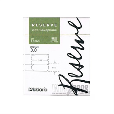 D'Addario ダダリオ レゼルヴ アルトサックス用リード 10枚入り
