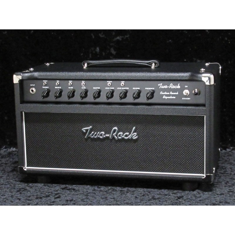 Two-Rock Custom Reverb Signature V1 Black Tolex / Black Matrix Grill