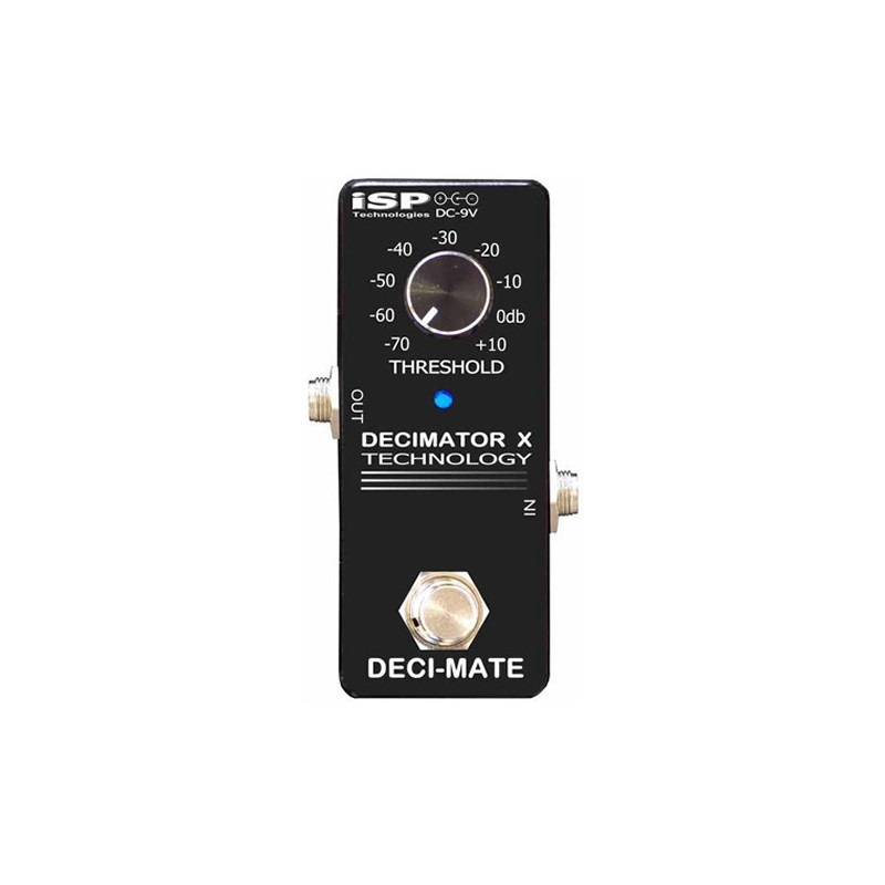 芸能人 愛用の通販 iSP DECI-MATE ｜イケベ楽器店 ノイズゲート PEDAL MICRO ギター