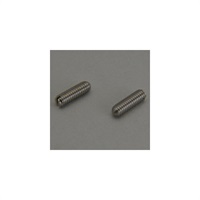 JPN PB/JBサドル弦高調整ネジ　マイナス ニッケル (8)[商品番号 : 9355]