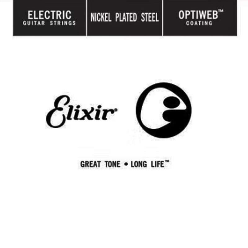ELIXIR OPTIWEB Coating Strings #16249 (Single/.049)