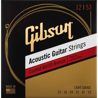 Coated 80/20 Bronze Acoustic Guitar Strings Light 12-53 SAG-CBRW12